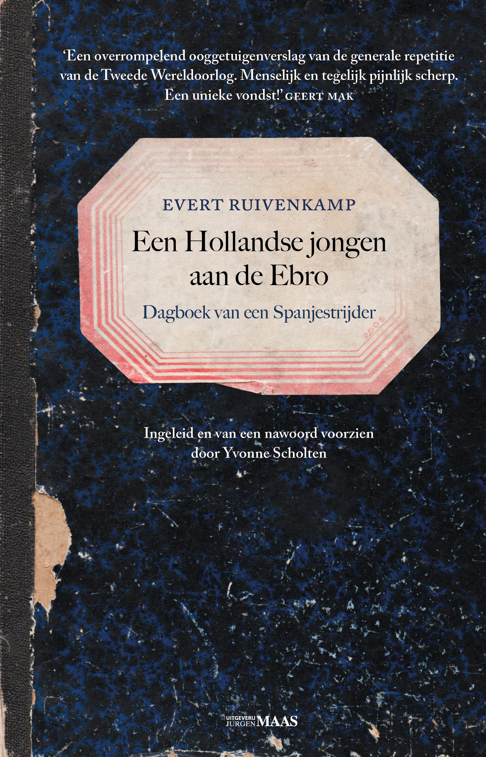 Boekomslag Een Hollandse jongen aan de Ebro