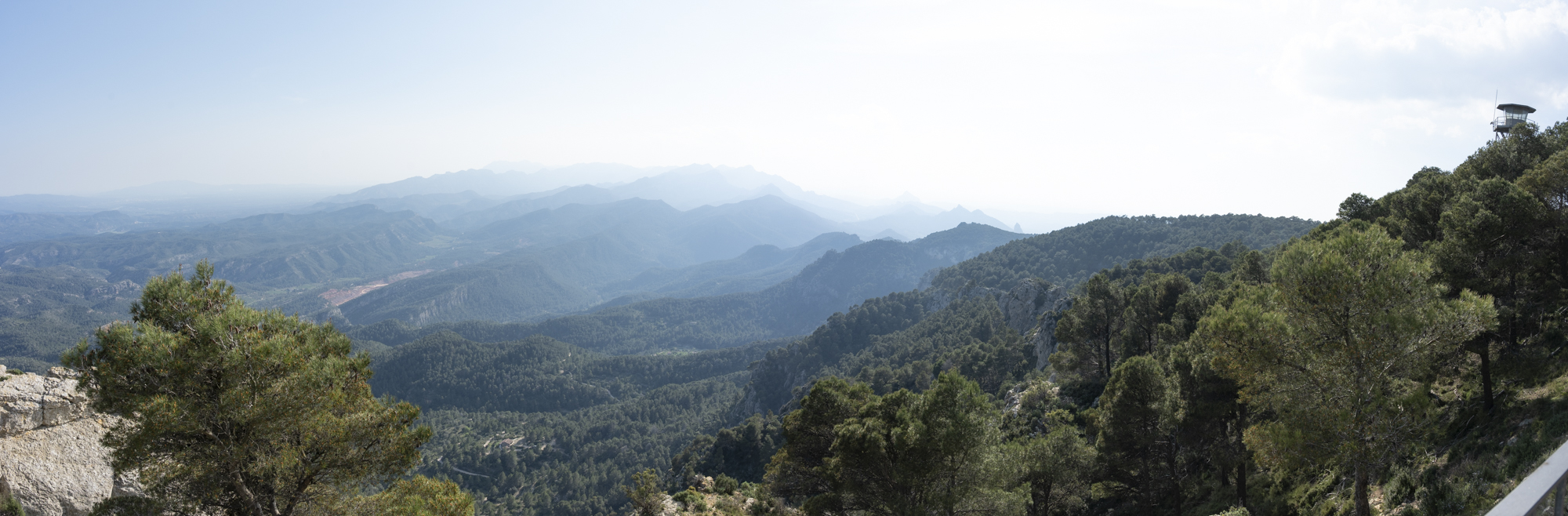 Panorama van de Ebro